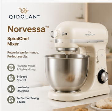 QIDOLAN™ Norvessa™ SpiralChef Mixer