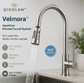 helvetiqoo™ Velmora™ AquaPure Kitchen Faucet System